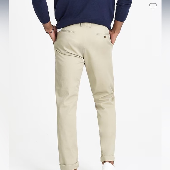 J Crew men’s Straight-fit flex chino pant tan size 32x34 new - Picture 2 of 7